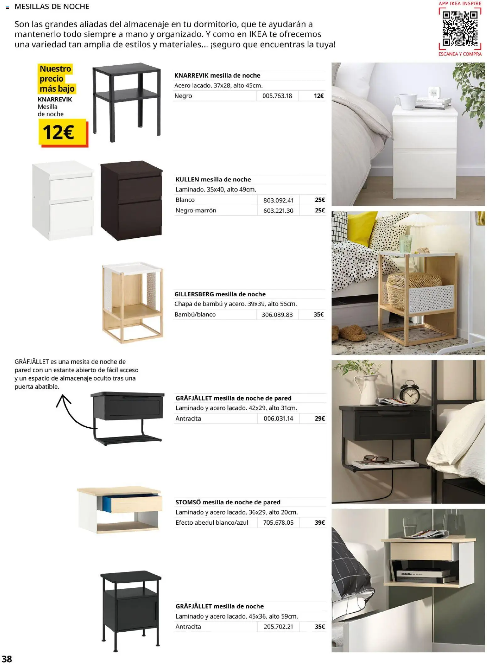 Catálogo IKEA Muebles para el dormitorio - Página de 38 - Válido desde 01/02/2026