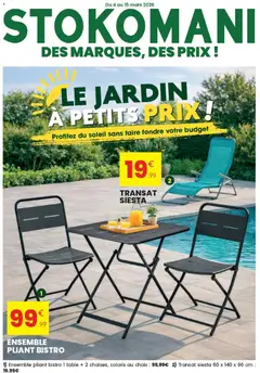 Aperçu Stokomani catalogue valable à partir du 04/03/2026