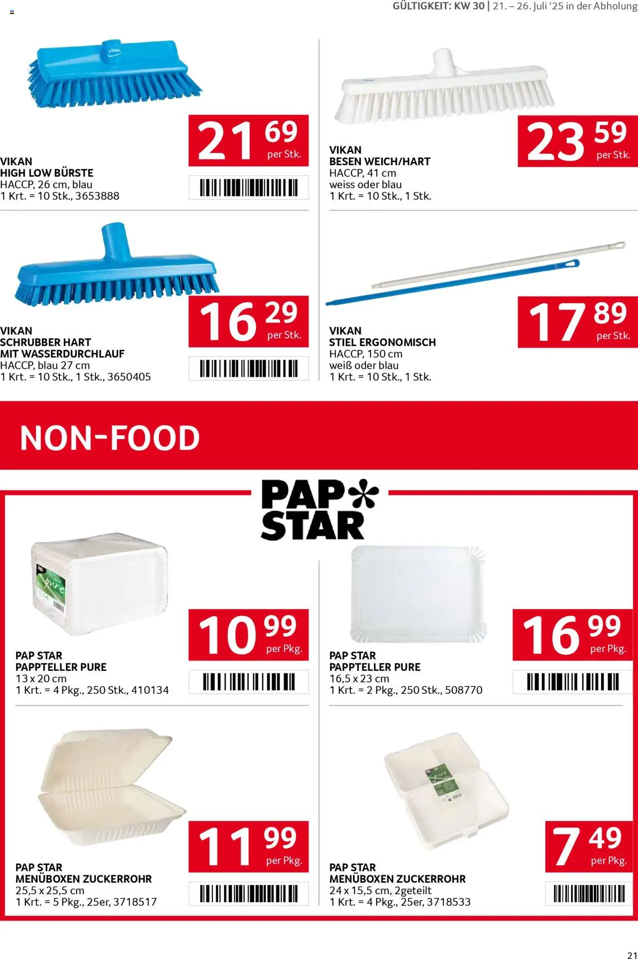Transgourmet Flugblatt - Seite 21- gültig ab 20.07.2025