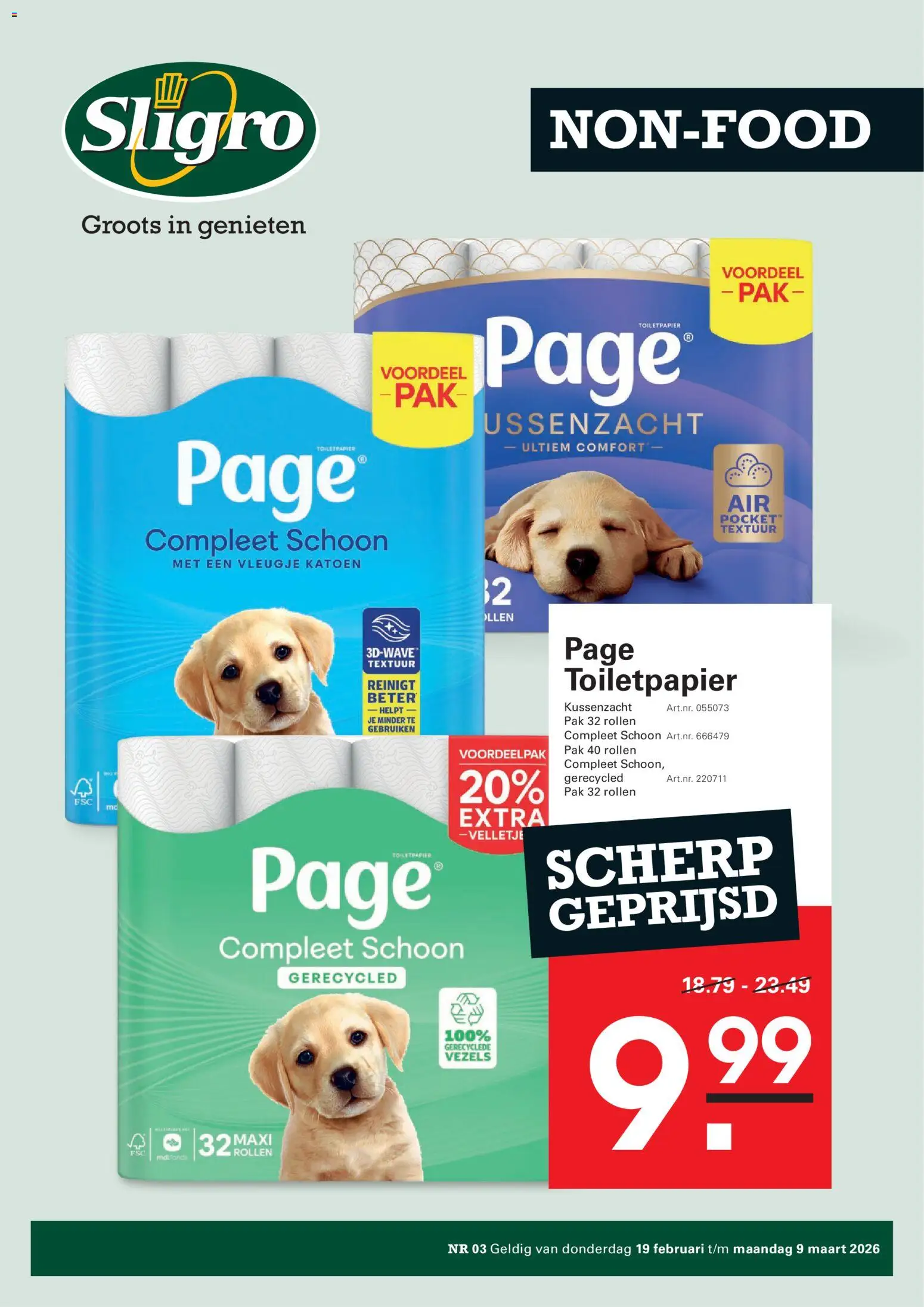 Sligro - Non-Food - pagina 1- geldig vanaf 19-02-2026