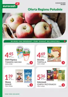 Podgląd Eurocash Gazetka - Oferta Południe ważny od 31.08.2025