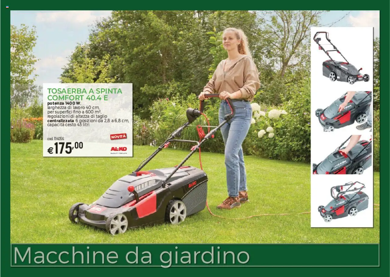 Catalogo Macchine da giardino Brico OK	 - pagina 1 - valido dal 03/03/2025