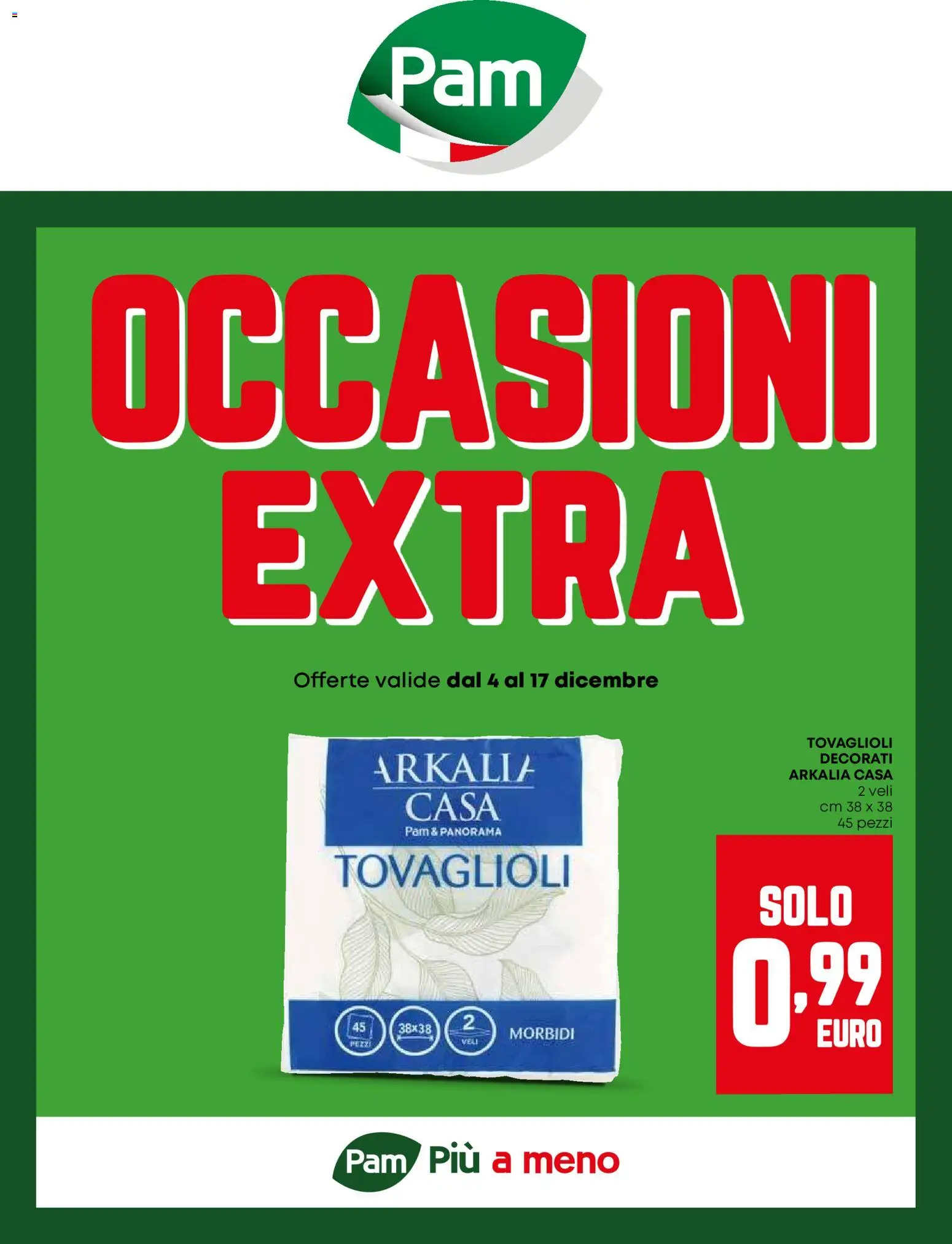 PAM Occasioni Extra catalogo - pagina 1 - valido dal 04/12/2025