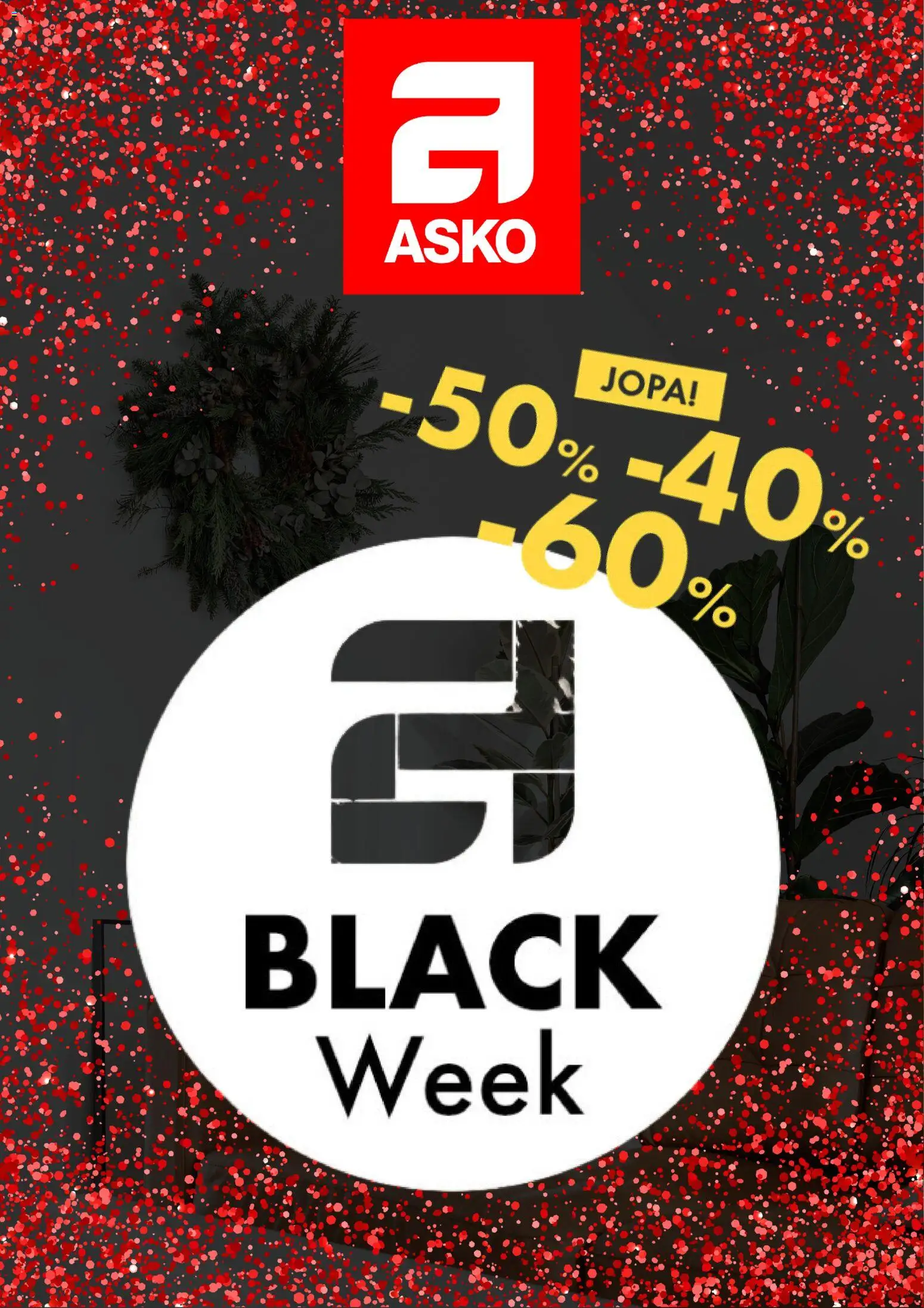 Asko - Black Friday - sivu 1- voimassa alkaen 24/11/2025