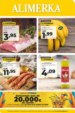 Vista previa del folleto Alimerka folleto Castilla y León válido desde 16/02/2026