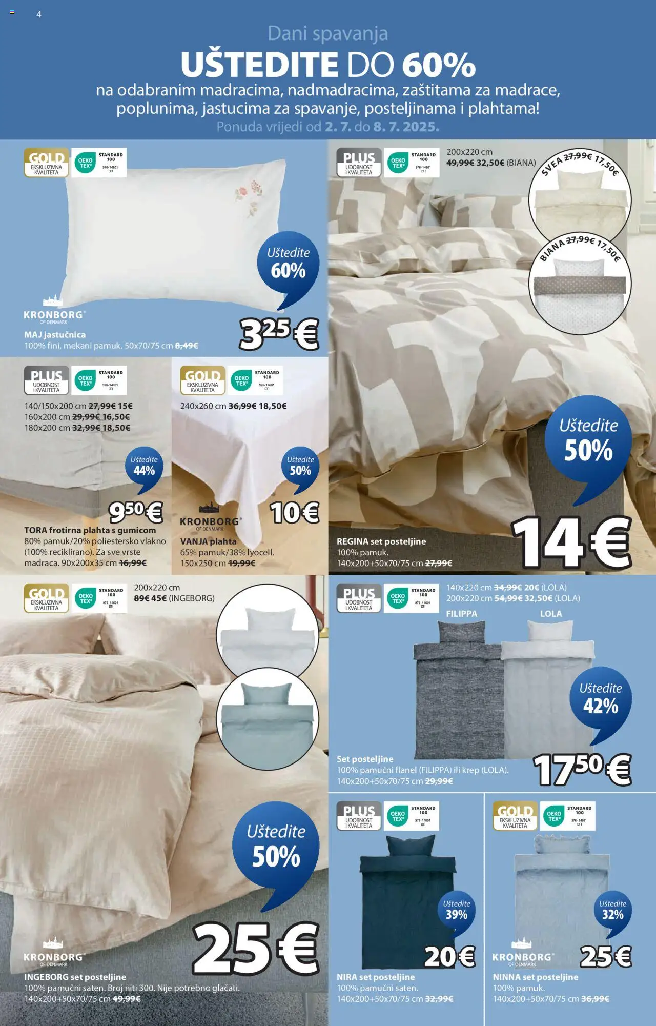 Katalog JYSK - stranica 4- važeći od 02.07.2025