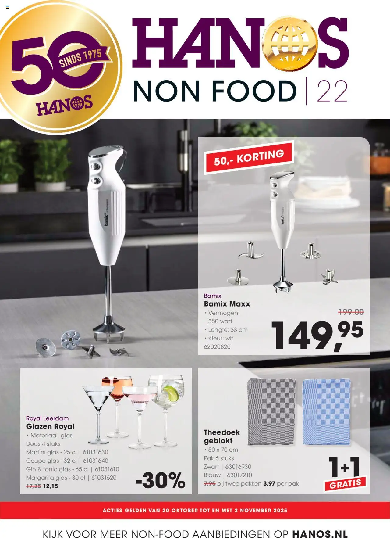 Hanos - Non Food Folder - pagina 1- geldig vanaf 20-10-2025