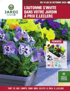 Aperçu Brico E.Leclerc catalogue valable à partir du 14/10/2025