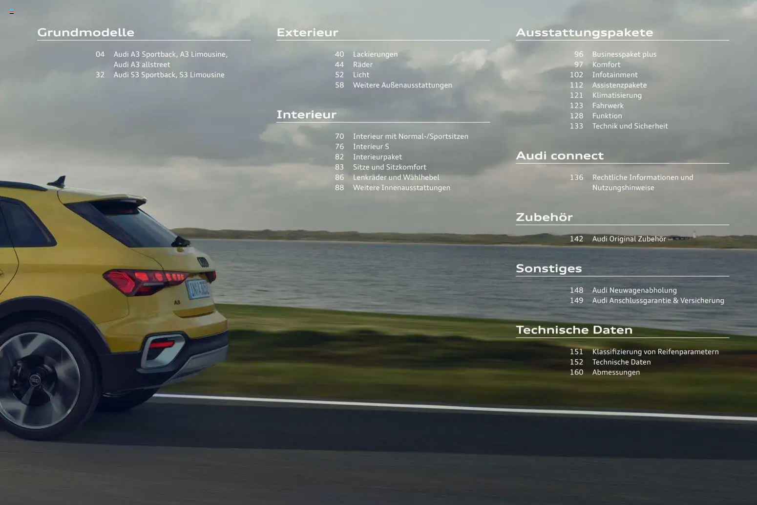 Audi A3 - Seite 3 - gültig ab 28.10.2025