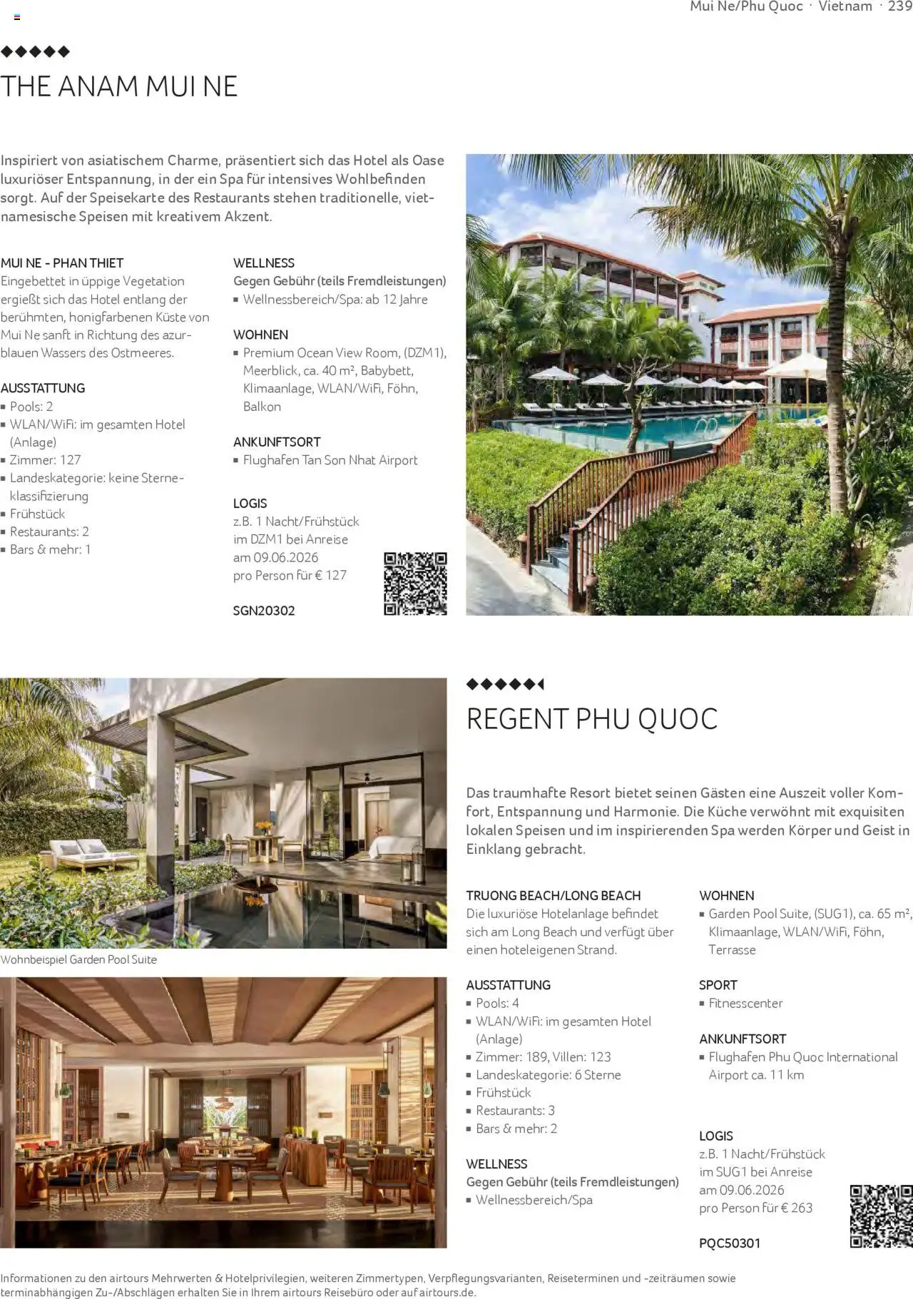 TUI airtours Katalog  Erstklassige Fernreisen 2025/26 - Seite 239 - gültig ab 01.11.2025