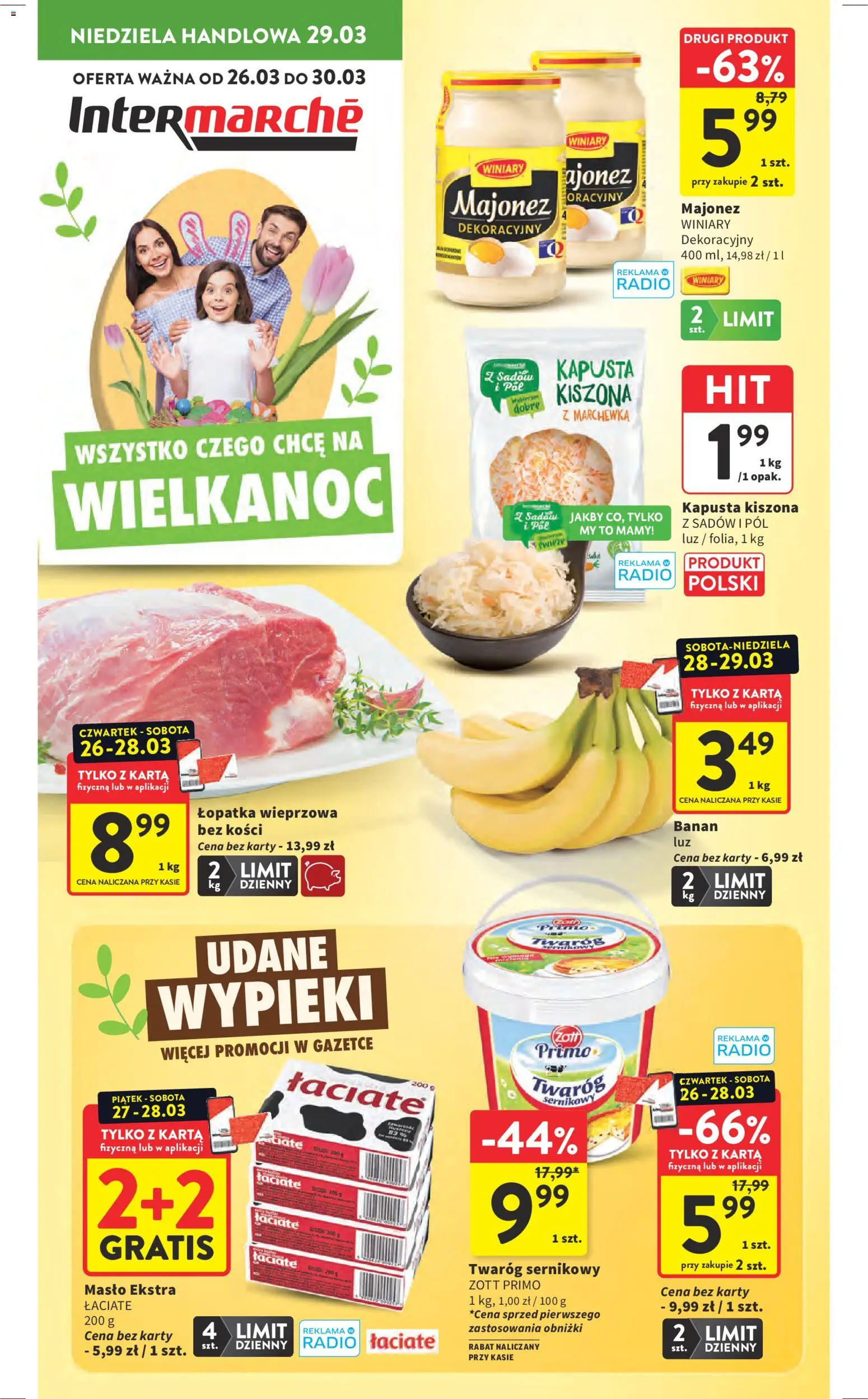 Intermarche gazetka - strona 1- ważny od 26.03.2026