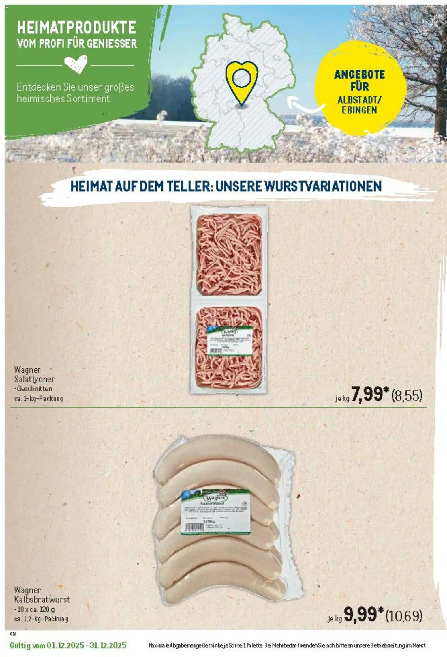 Metro Regionaler Flyer - Seite 39 - gültig ab 01.12.2025