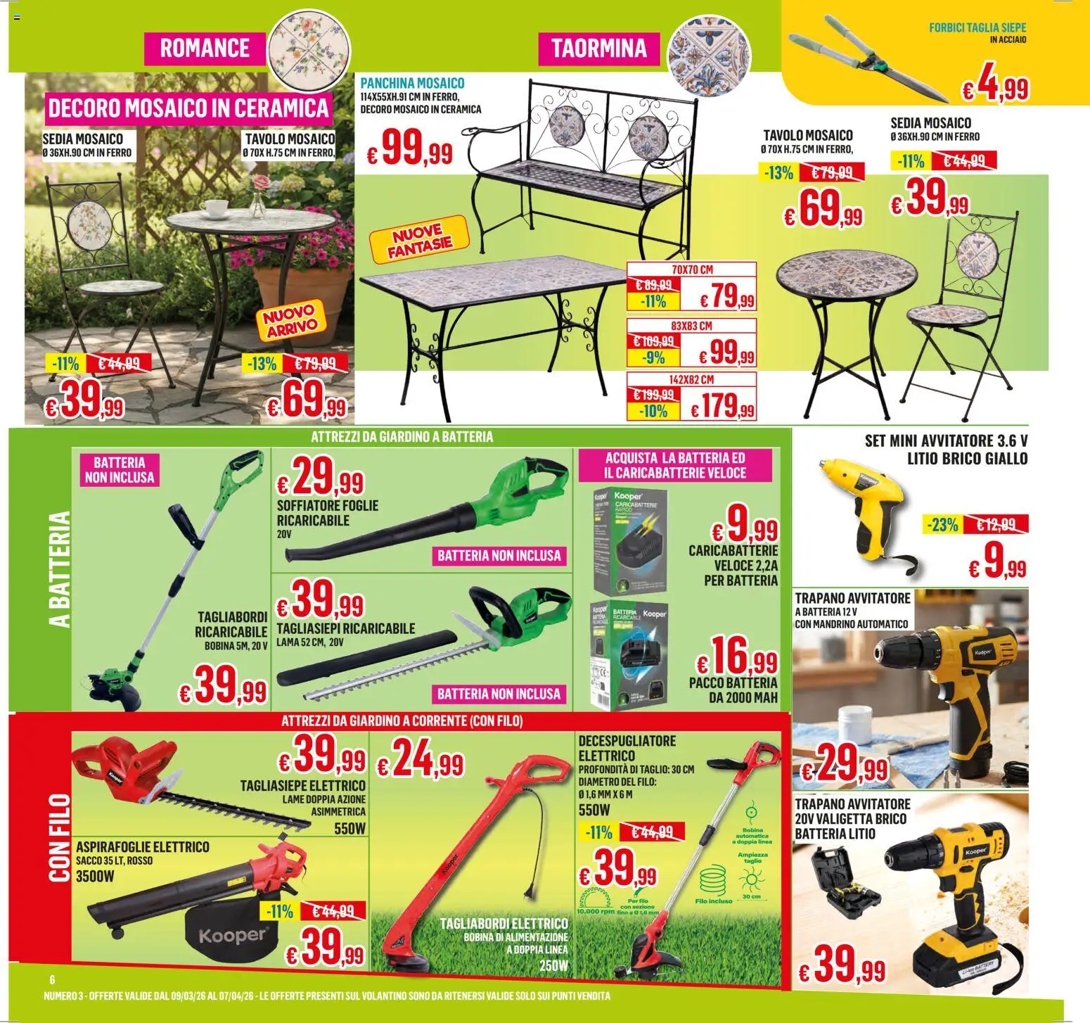 Satur volantino - pagina 6 - valido dal 09/03/2026