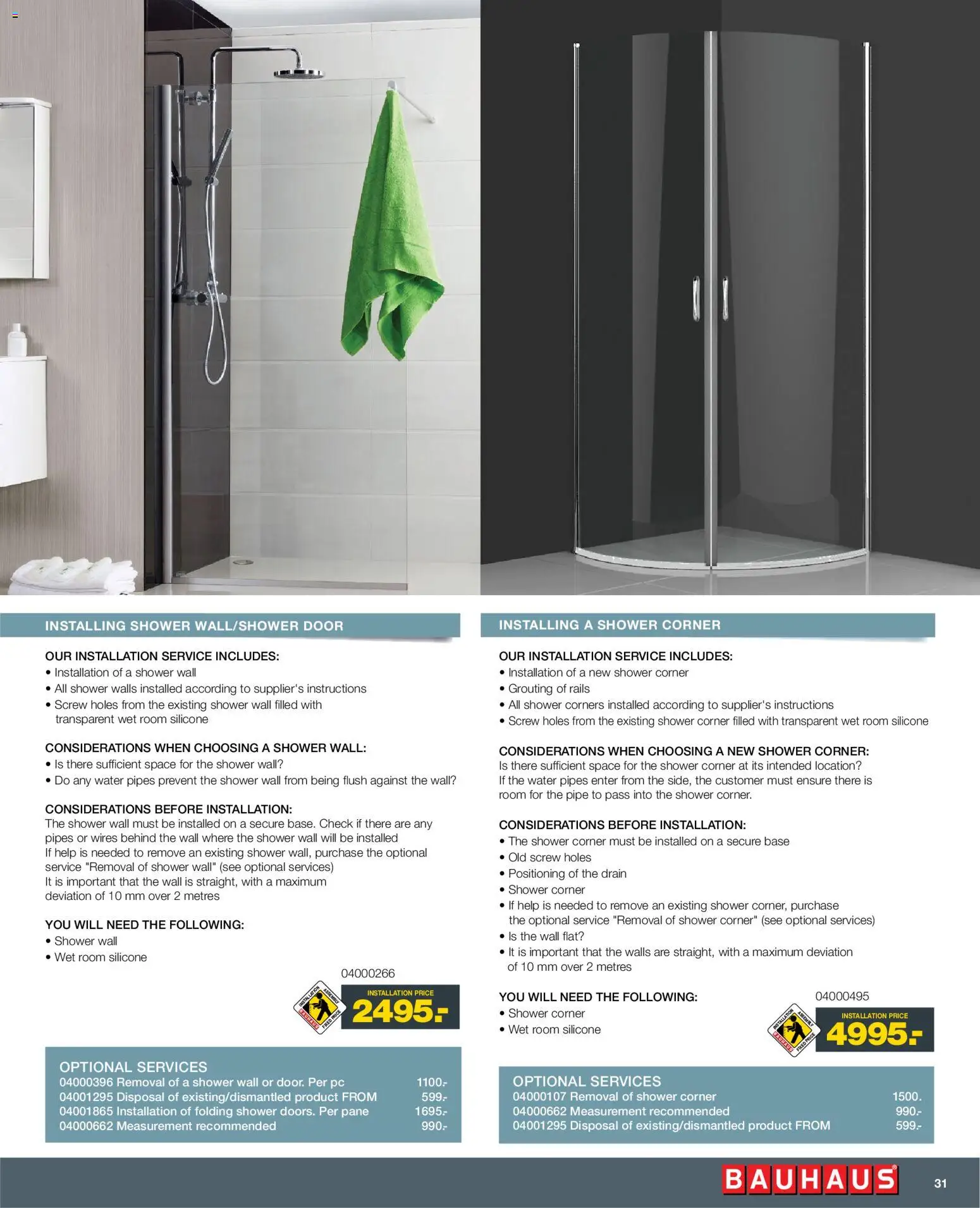 Bauhaus - Installation Service - ENGLISH - page 31- valid from 01/01/2026