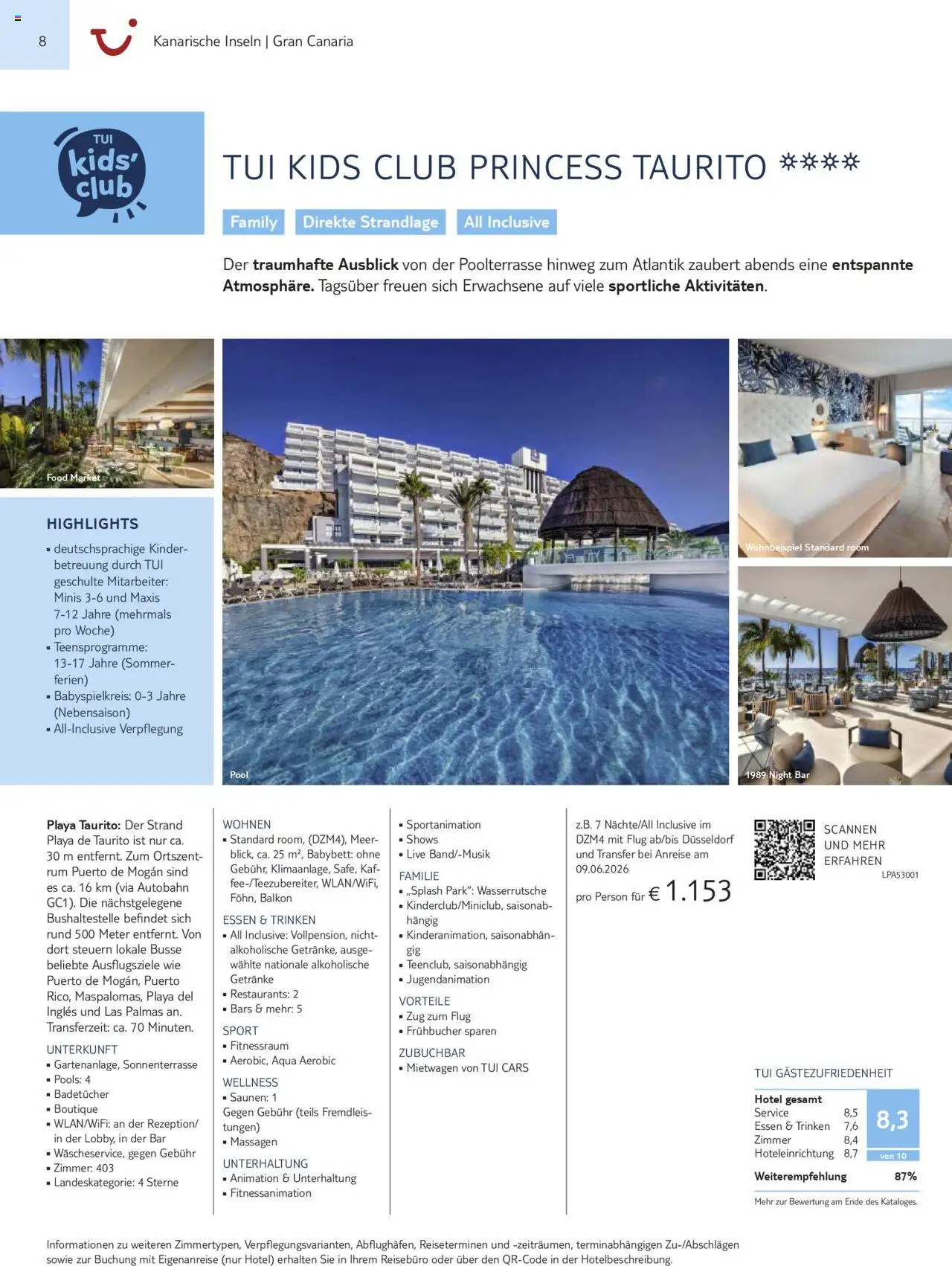 TUI Prospekt Kanaren, Kapverden & Senegal 2025/26	  - Seite 8 - gültig ab 01.11.2025