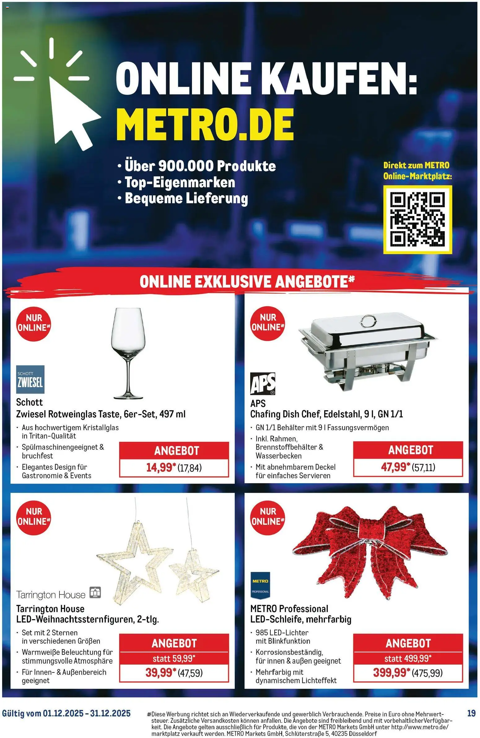 Metro Monats-Menü - Seite 19 - gültig ab 01.12.2025