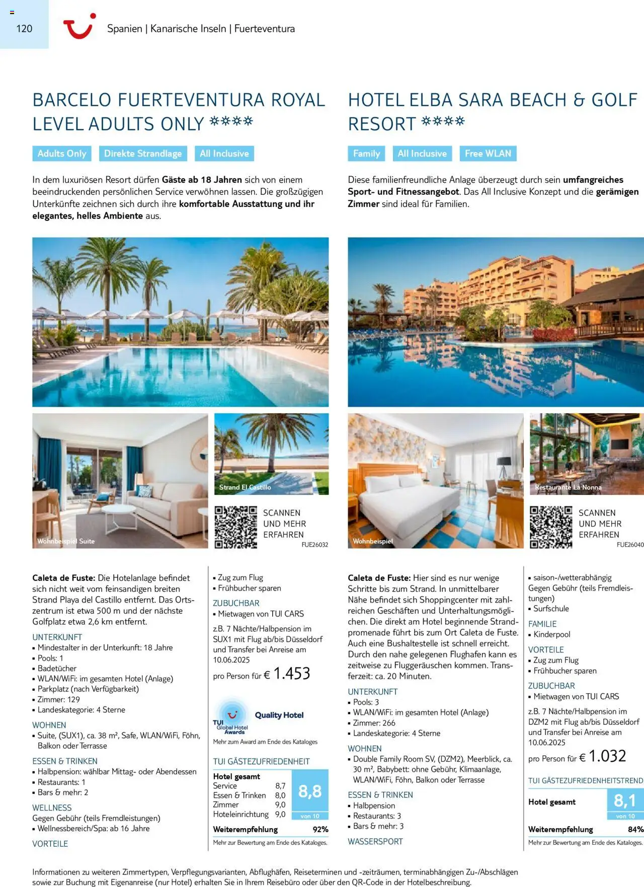 TUI  Kanaren, Kapverden, Senegal 2024/25 - Seite 120 - gültig ab 01.11.2024