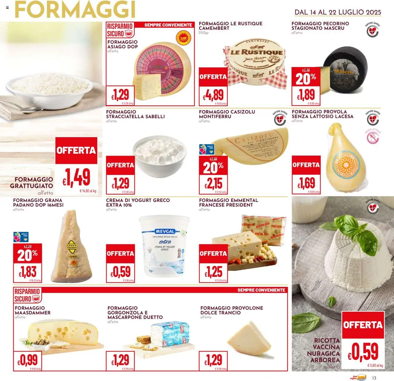 Volantino Pan	 - pagina 13 - valido dal 14/07/2025