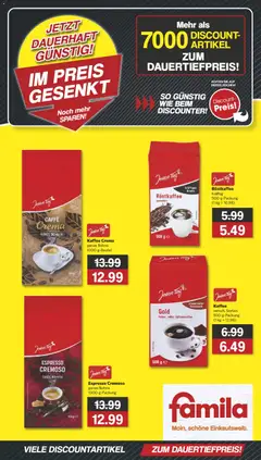 Vorschau Famila Nordwest Preis gesenkt gültig ab 25.10.2025