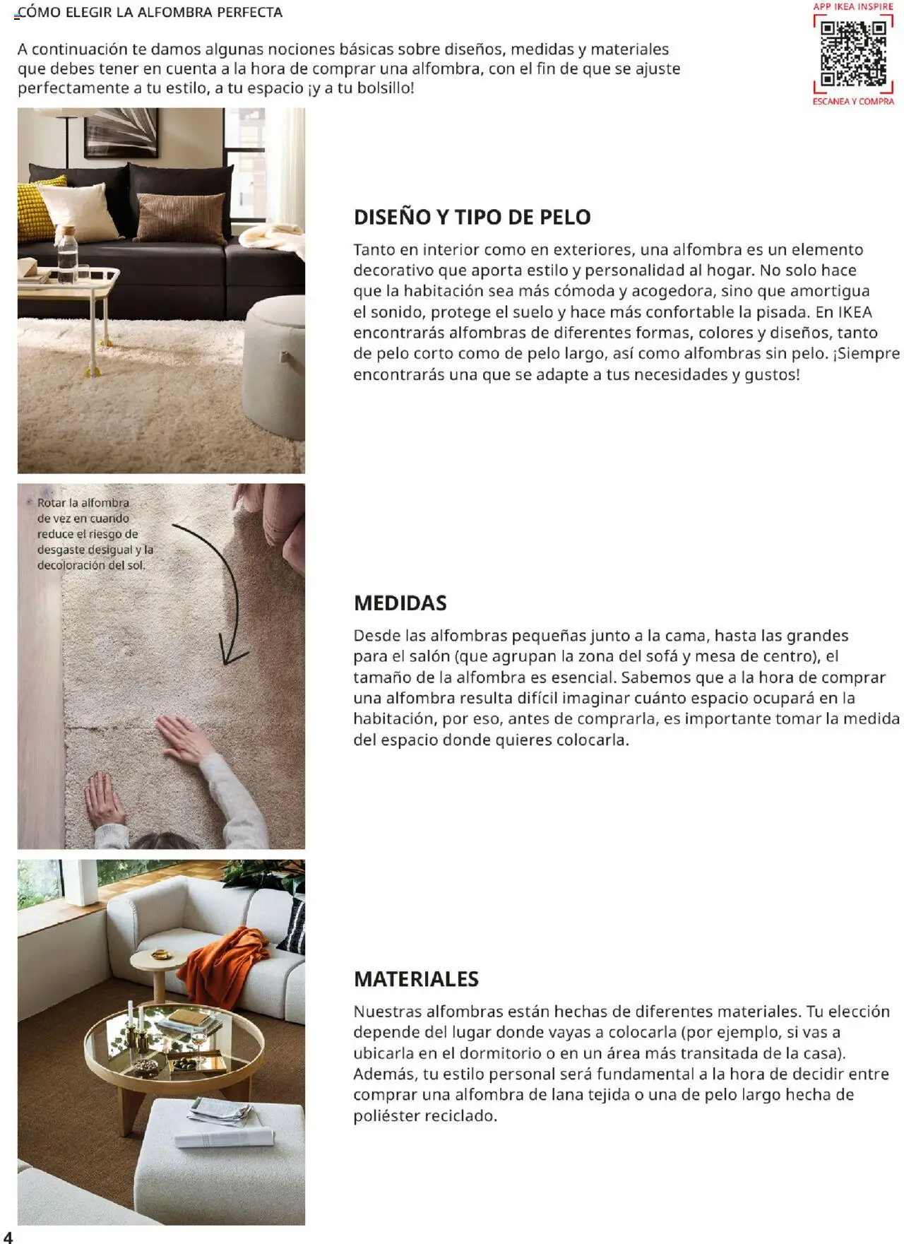 Catálogo IKEA Alfombras - Página de 4 - Válido desde 01/09/2025