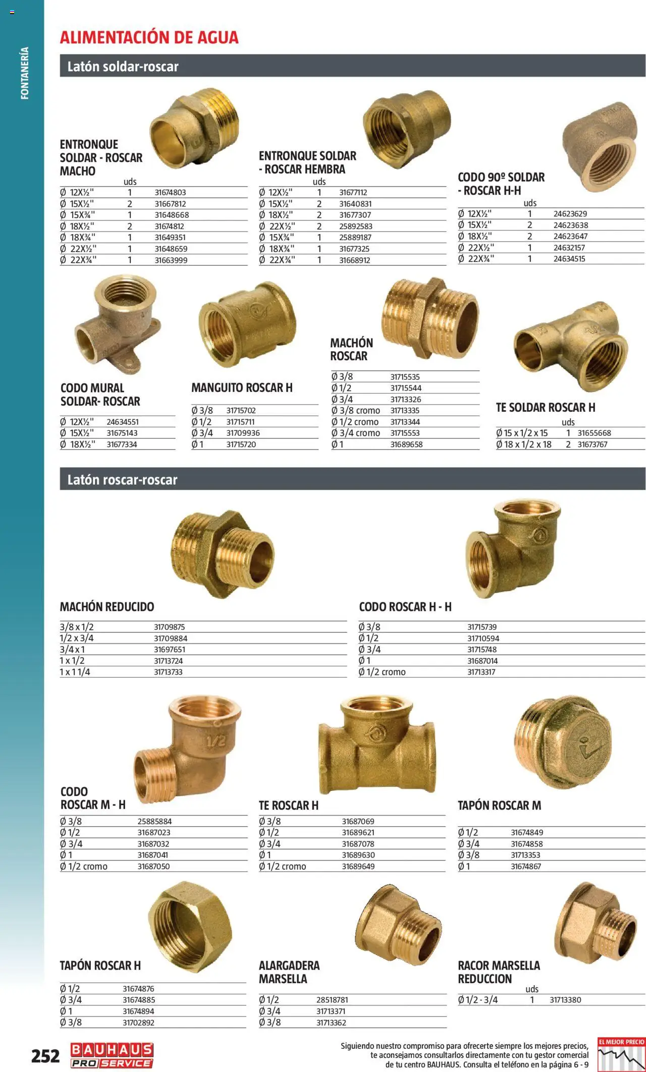 Bauhaus - ProService  - Página de 252 - Válido desde 24/02/2025