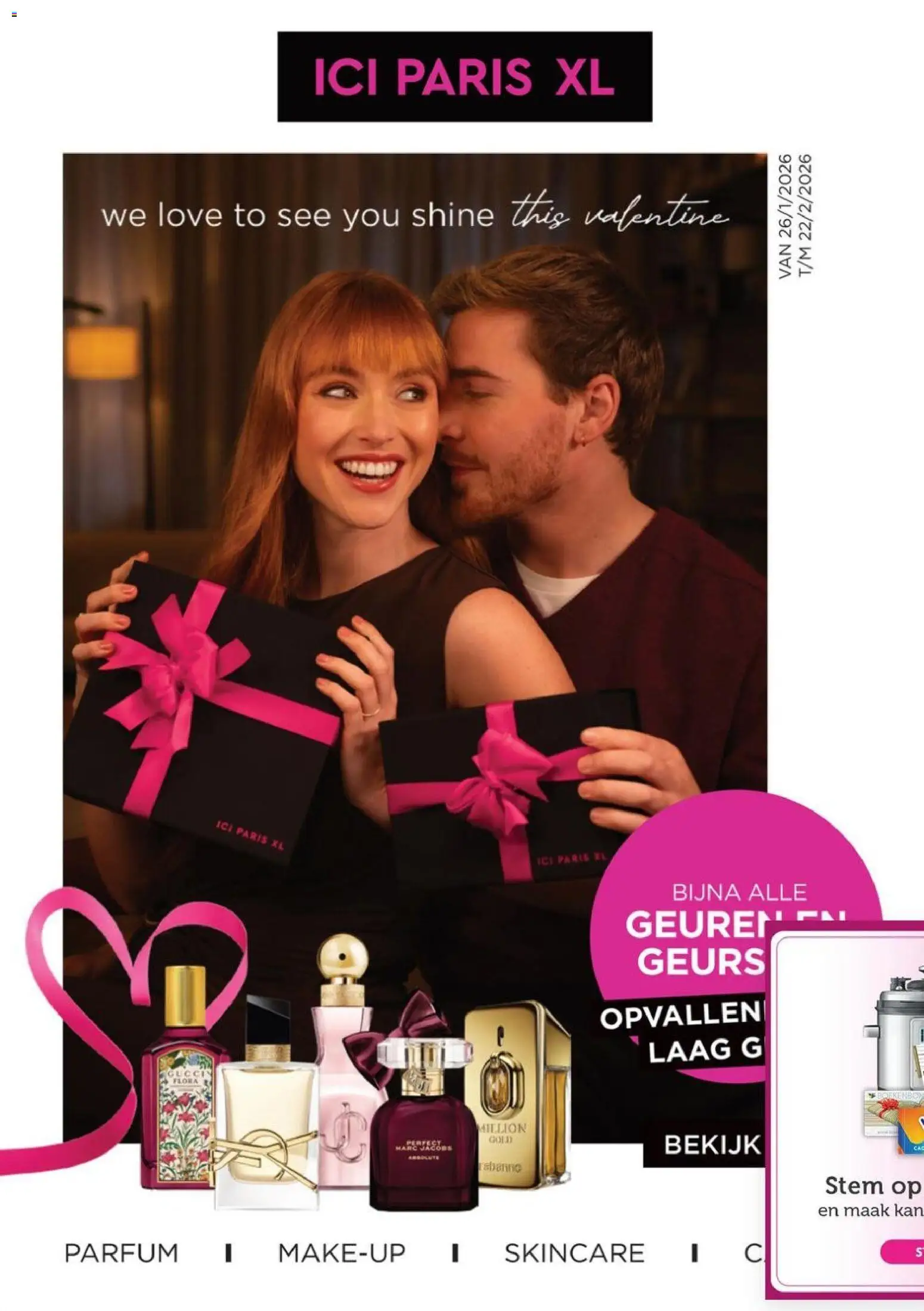 ICI Paris XL - Folder - pagina 1- geldig vanaf 26-01-2026