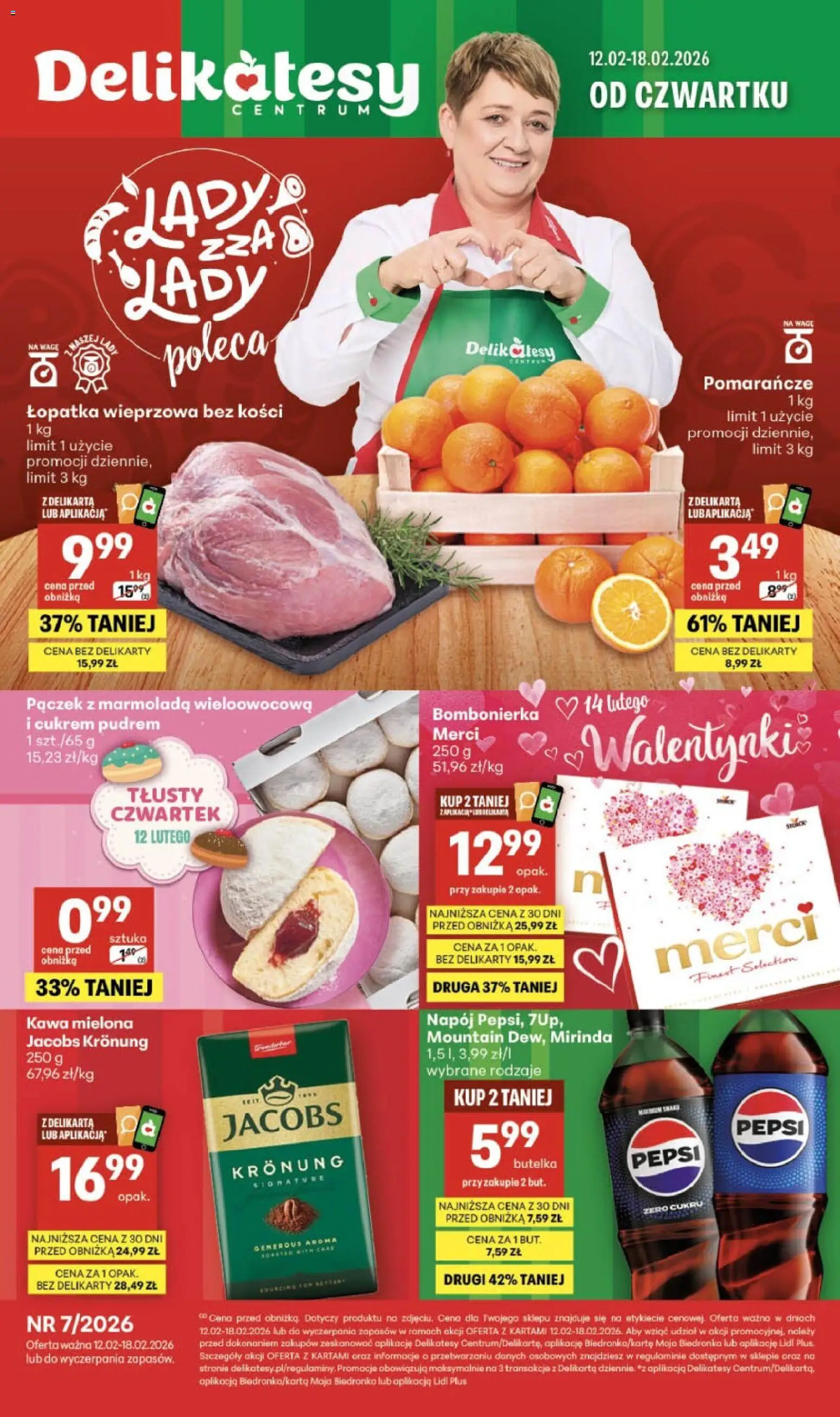 Delikatesy Centrum Gazetka - strona 1- ważny od 12.02.2026