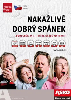 Náhled ASKO nábytek leták - Nabídka matrací platný od 01.01.2026