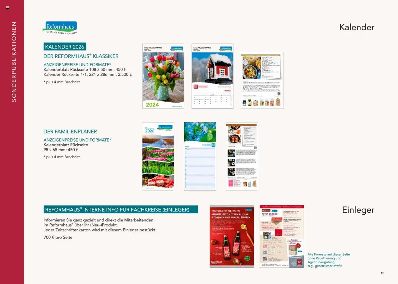 Reformhaus Bacher Themenplan 2025 - Seite 15 - gültig ab 01.01.2025