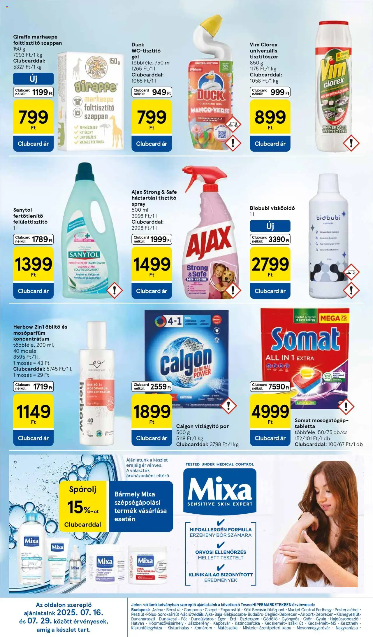 Tesco Hipermarket - Akciós újság  - 28oldal - érvényes 2025.07.24.-tól