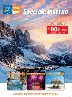 Anteprima Eurospin Viaggi Sud catalogo valida dal 04/10/2025
