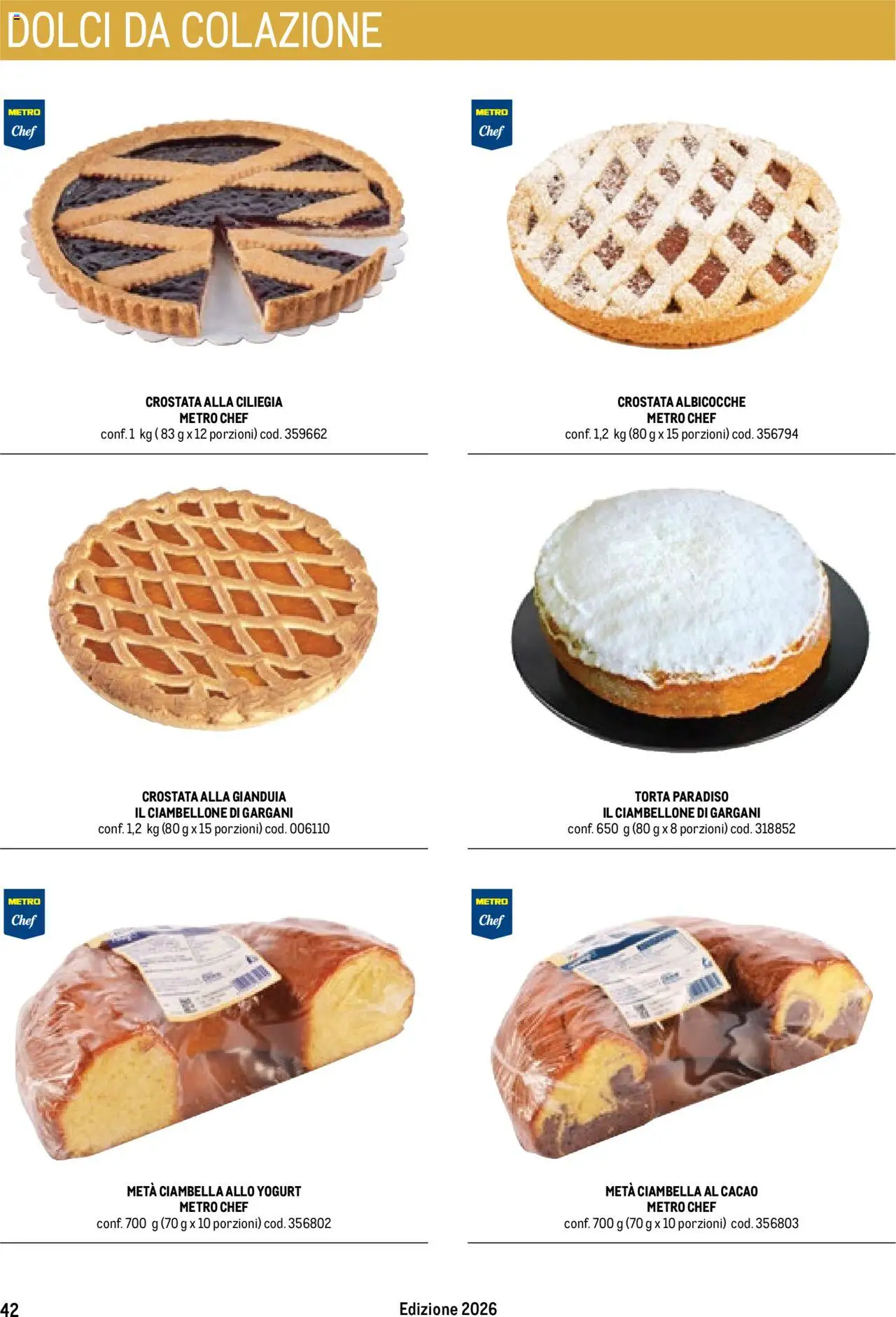 Metro Hotel catalogo - pagina 42 - valido dal 17/10/2025