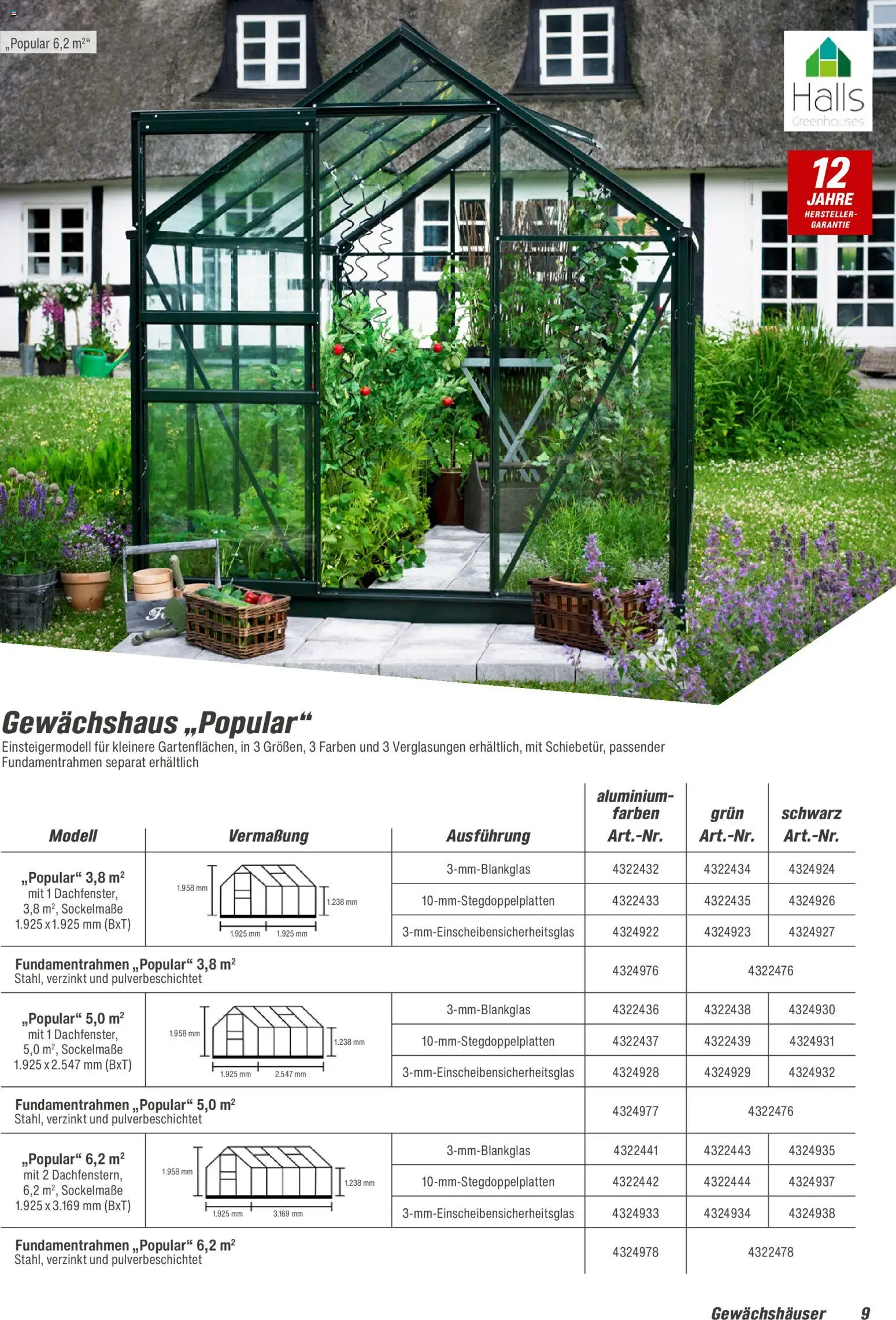 Toom Baumarkt Gewächshäuser & Anzucht 2026 - Seite 9 - gültig ab 01.01.2026