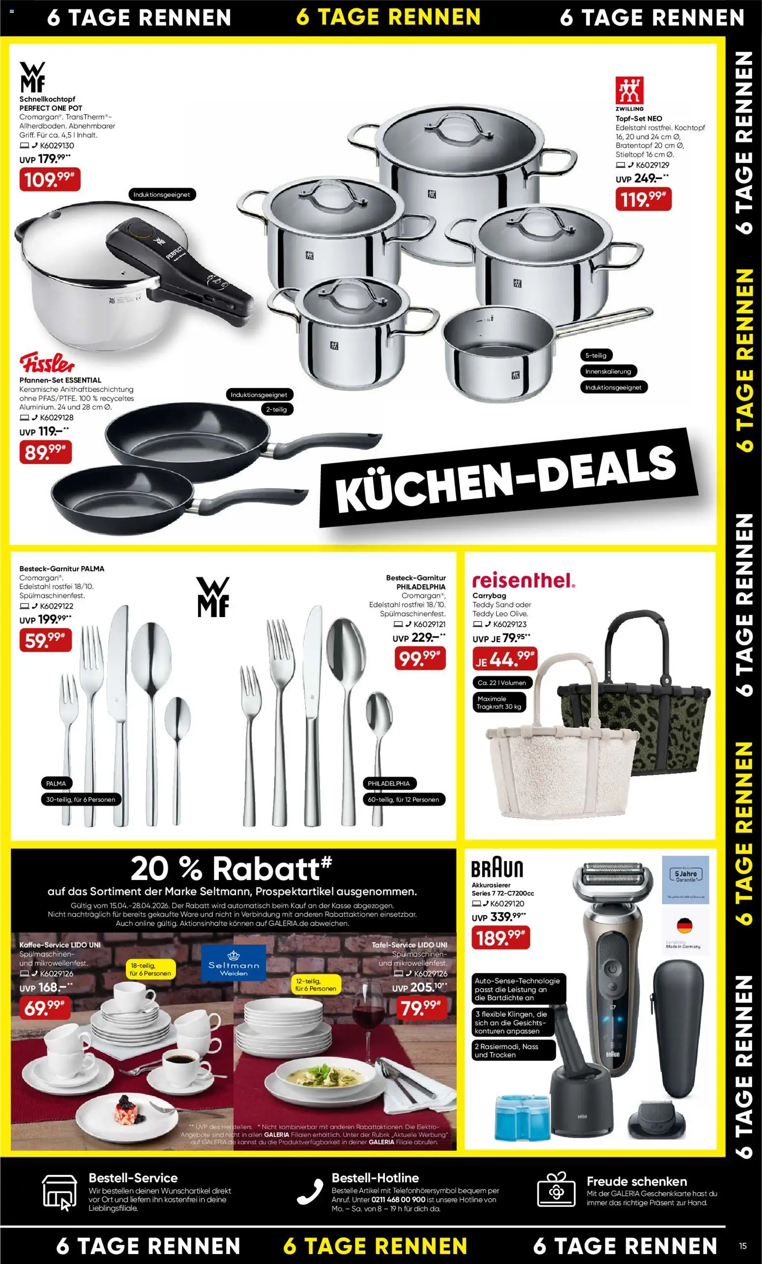 Galeria Karstadt Kaufhof Prospekt 	 - Seite 15 - gültig ab 15.04.2026