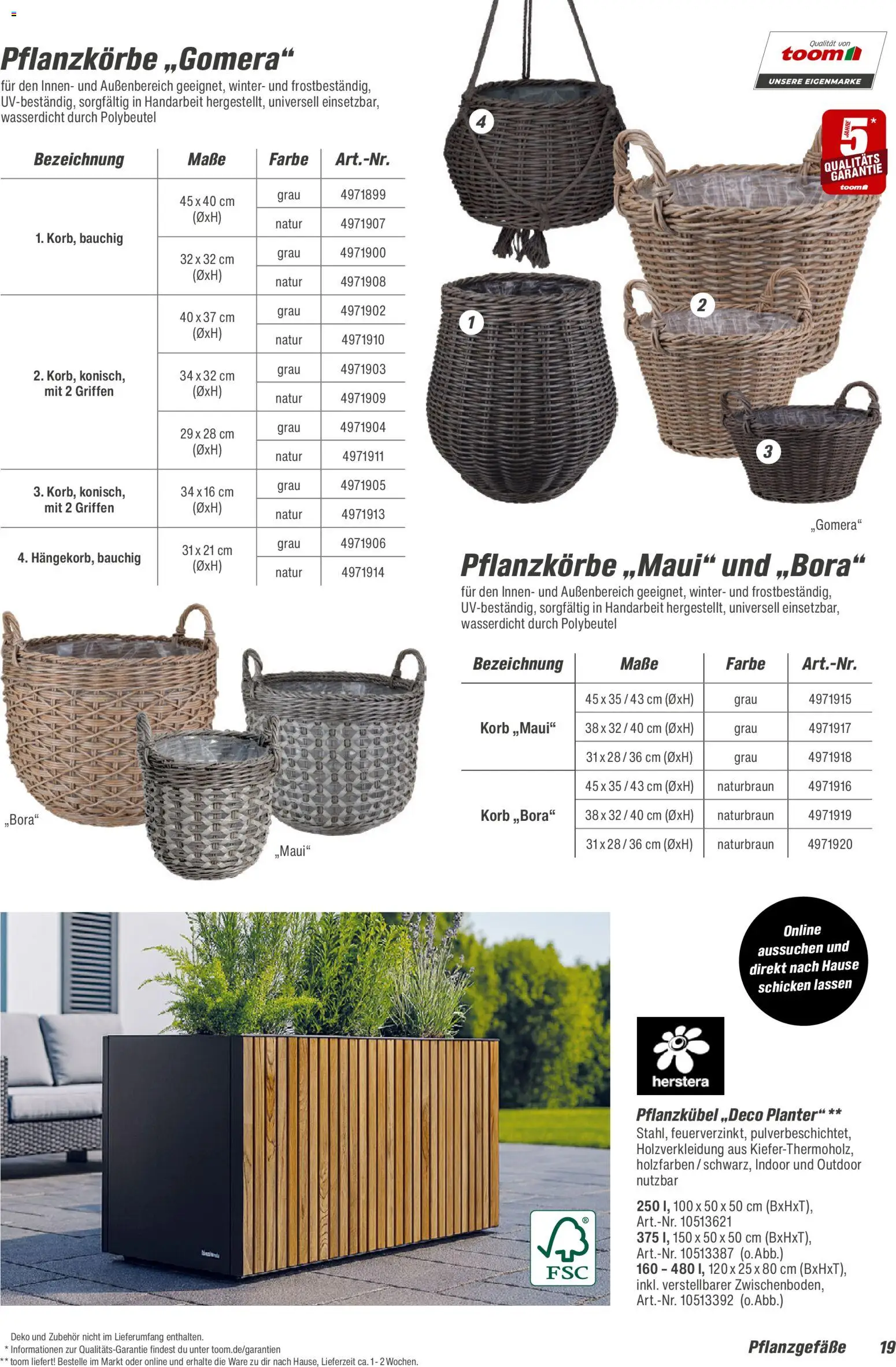 Toom Baumarkt Gewächshäuser & Anzucht 2026 - Seite 19 - gültig ab 01.01.2026