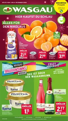 Vorschau Wasgau Prospekt 	 gültig ab 01.12.2025