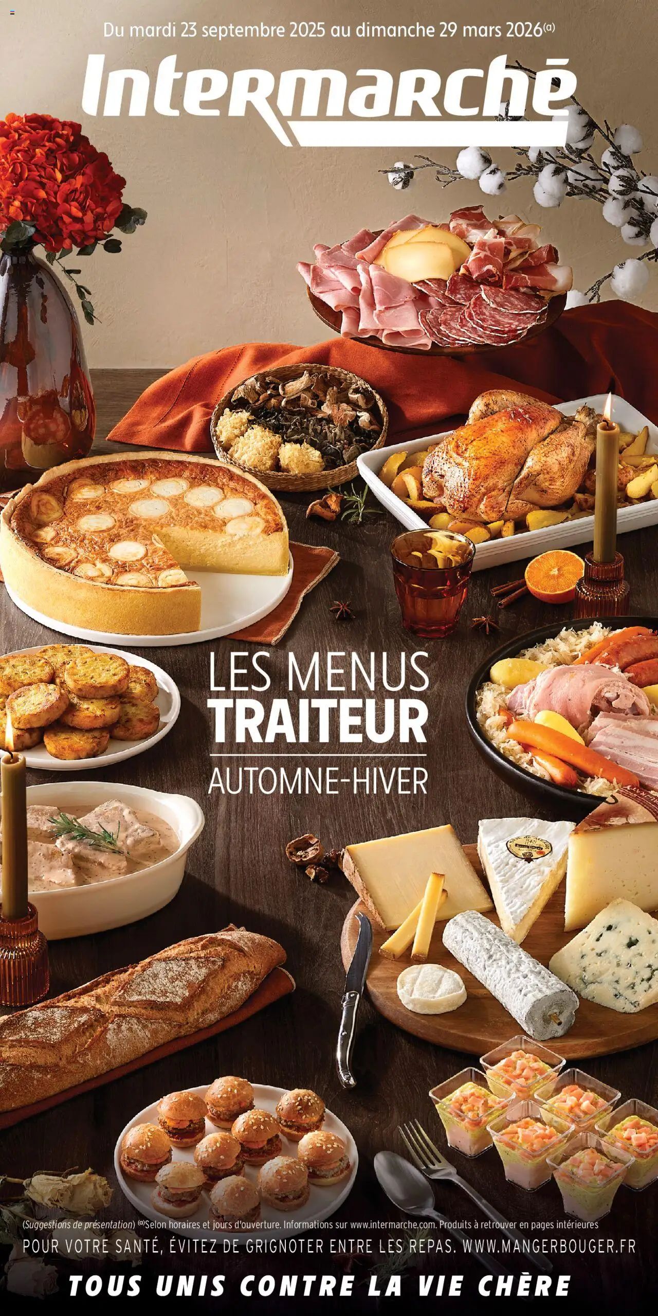 Intermarché - Les menus traiteur - page 1 - valable à partir du 23/09/2025