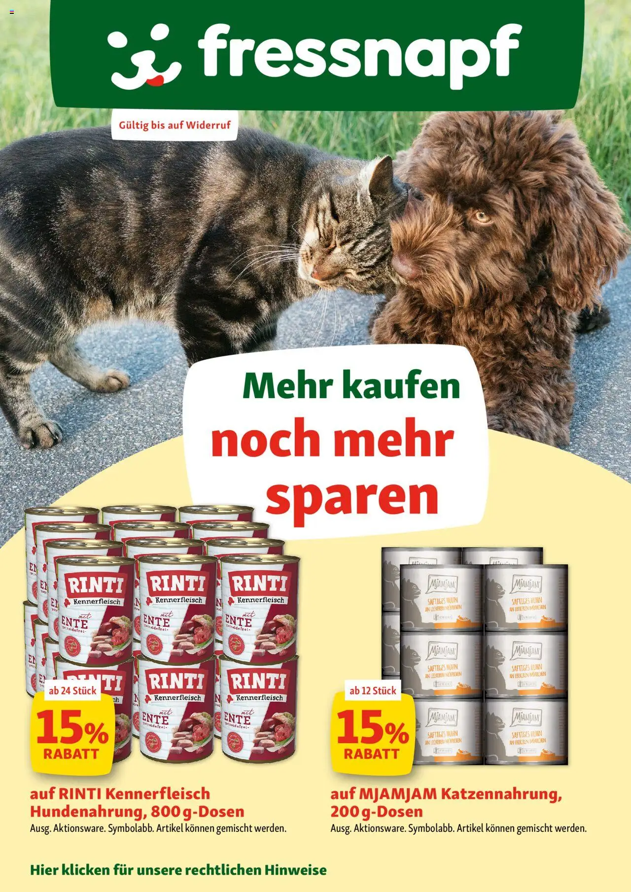 Fressnapf Flugblatt - Seite 1- gültig ab 02.06.2025