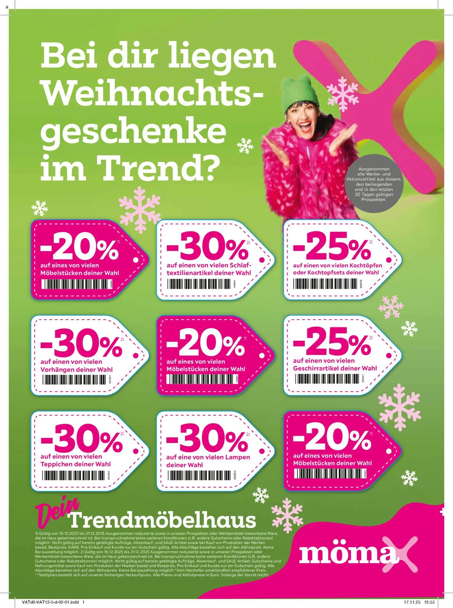 Mömax Prospekt aktuell - Seite 1- gültig ab 16.12.2025