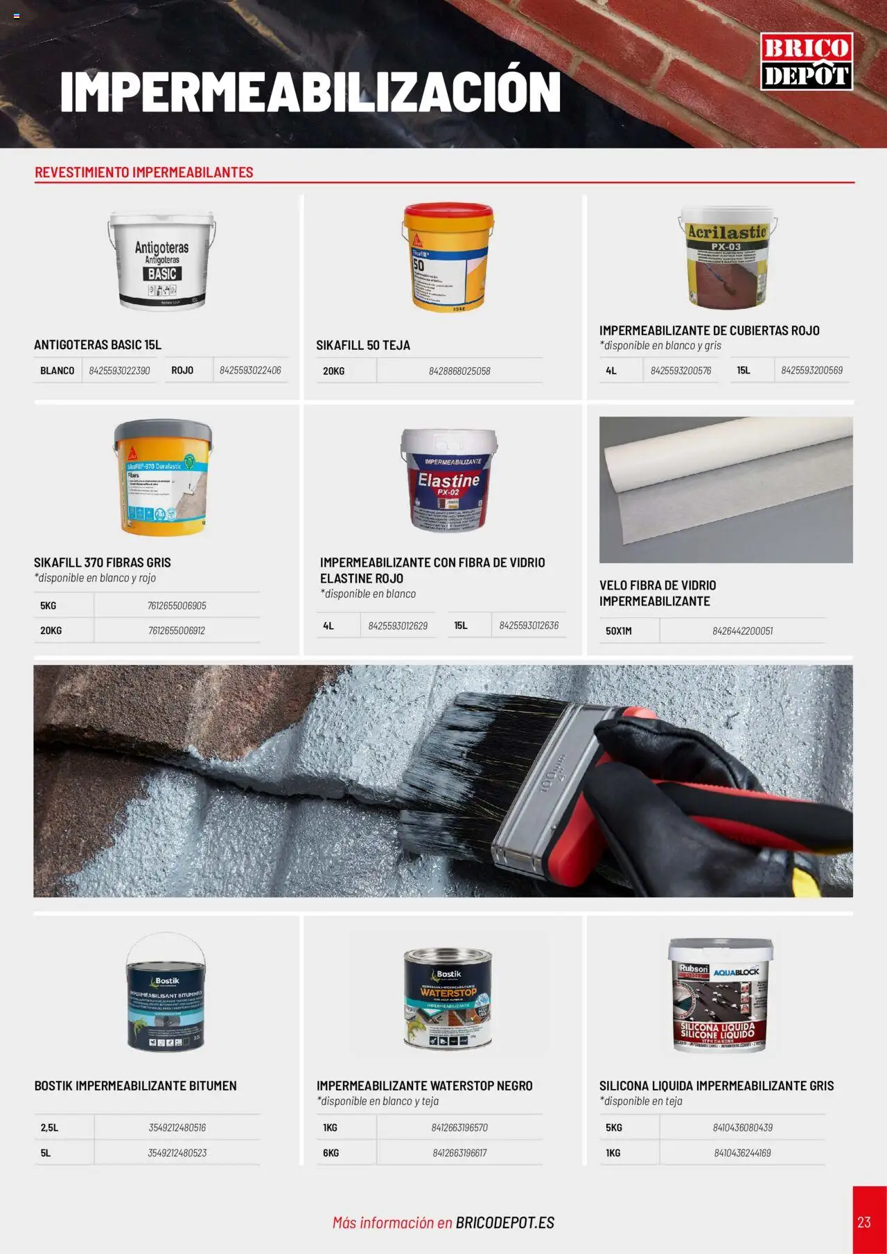 Brico Depôt Catálogo Construcción - Página de 23 - Válido desde 01/04/2025
