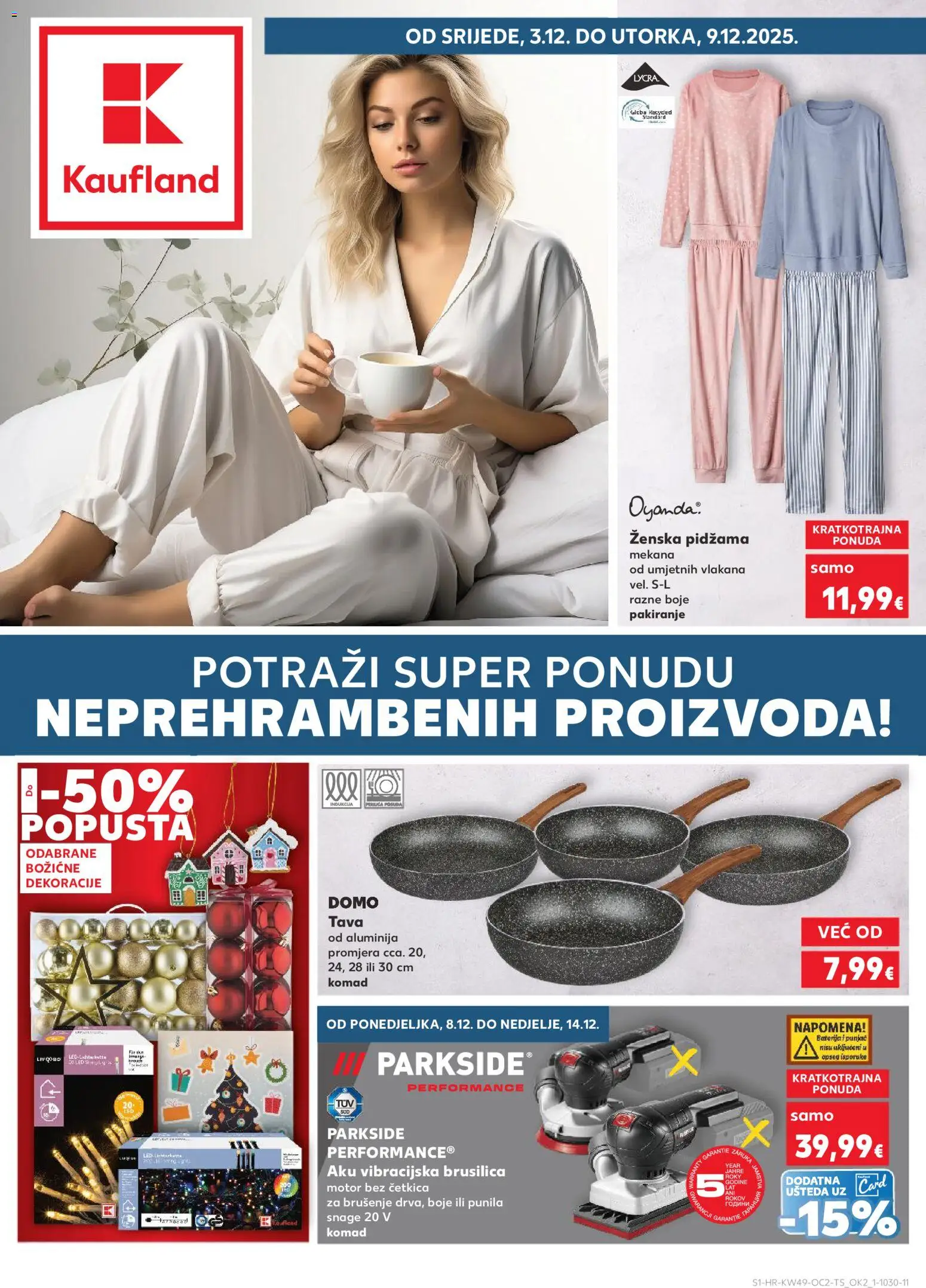 Katalog Parkside Kaufland - stranica 1- važeći od 03.12.2025