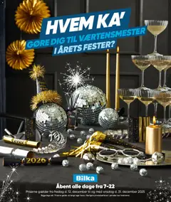 Forhåndsvisning Bilka - Fest katalog gyldig fra 12/12/2025