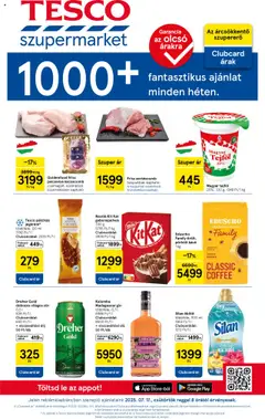 Előnézet Tesco Szupermarket - Akciós újság  érvényes 2025.07.17.-tól