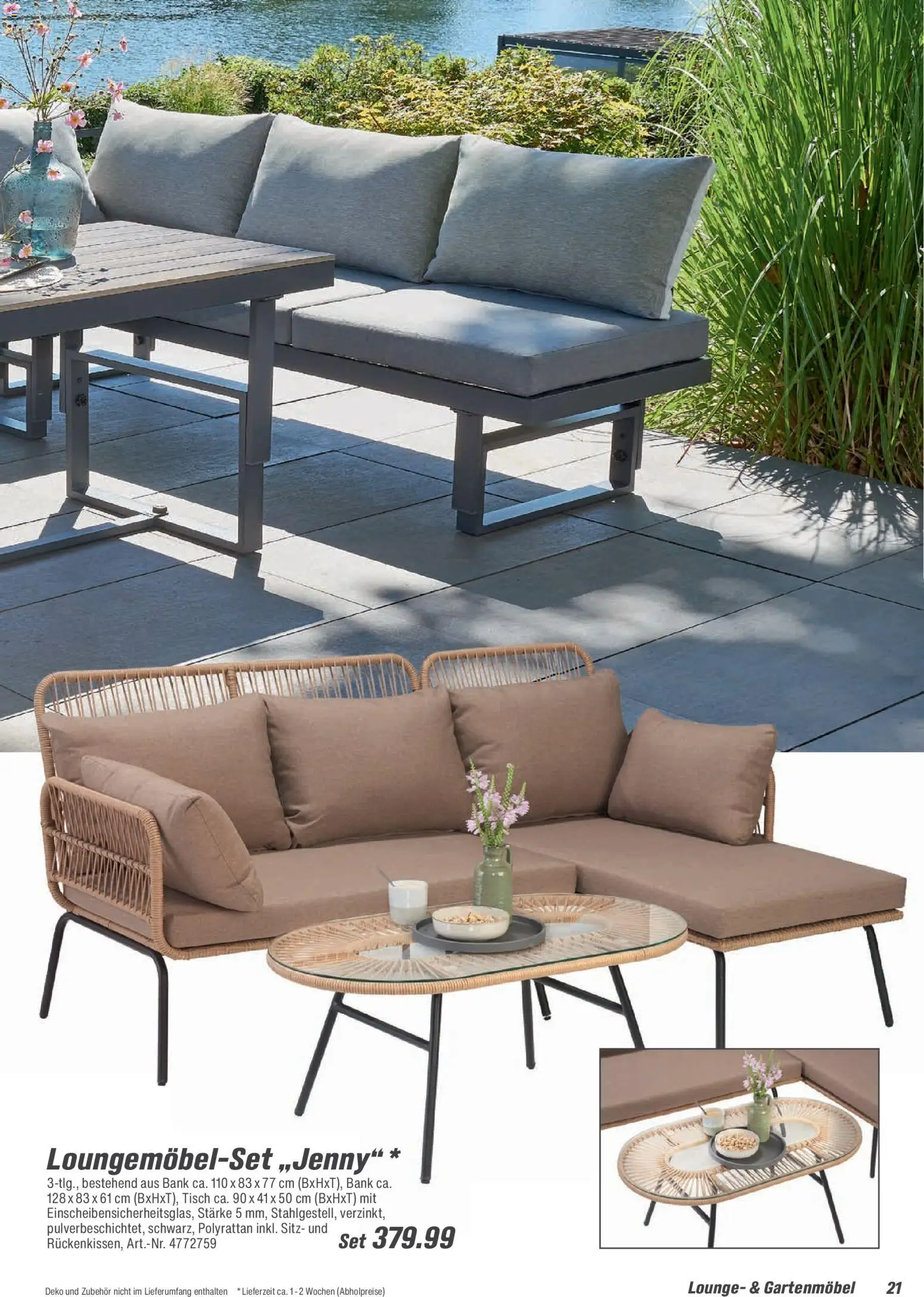 Toom Baumarkt  Gartenmöbel & Solar-Leuchten 2026 - Seite 21 - gültig ab 01.01.2026