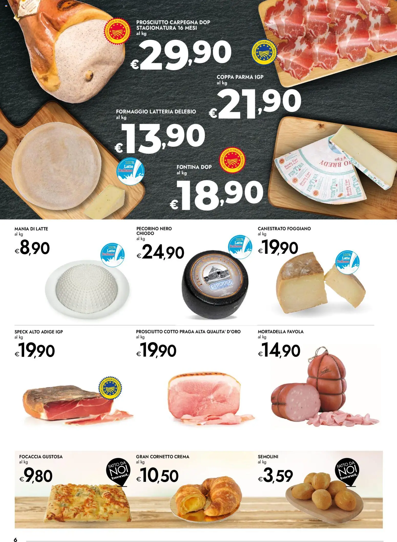 Volantino bennet	 - pagina 6 - valido dal 04/12/2025