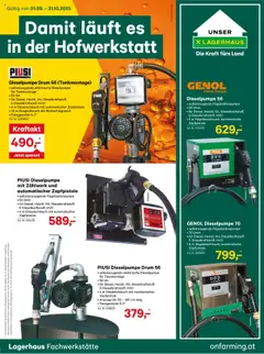 Vorschau Lagerhaus  Hofwerkstaette gültig ab 01.09.2025