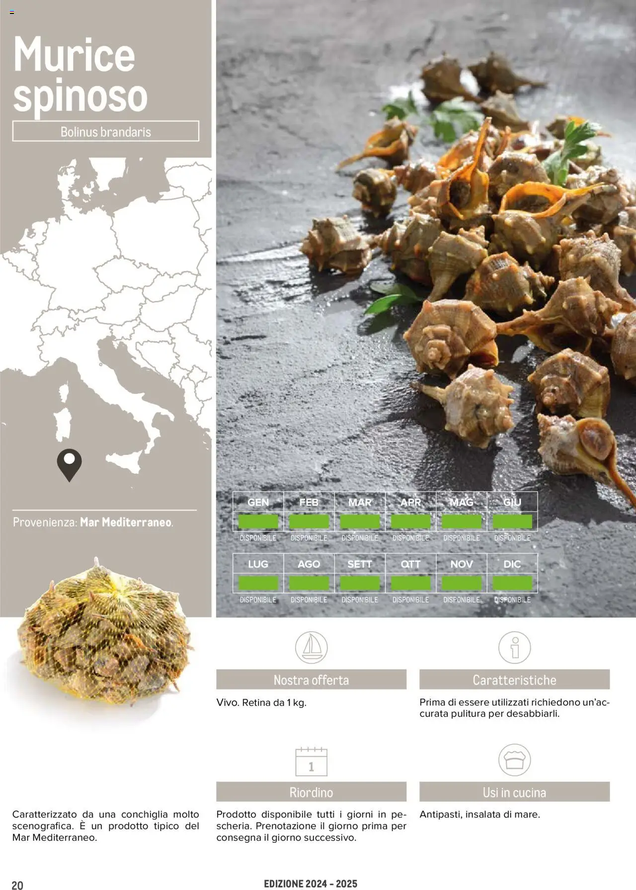 Catalogo Frutti di mare Metro	 - pagina 20 - valido dal 11/07/2024