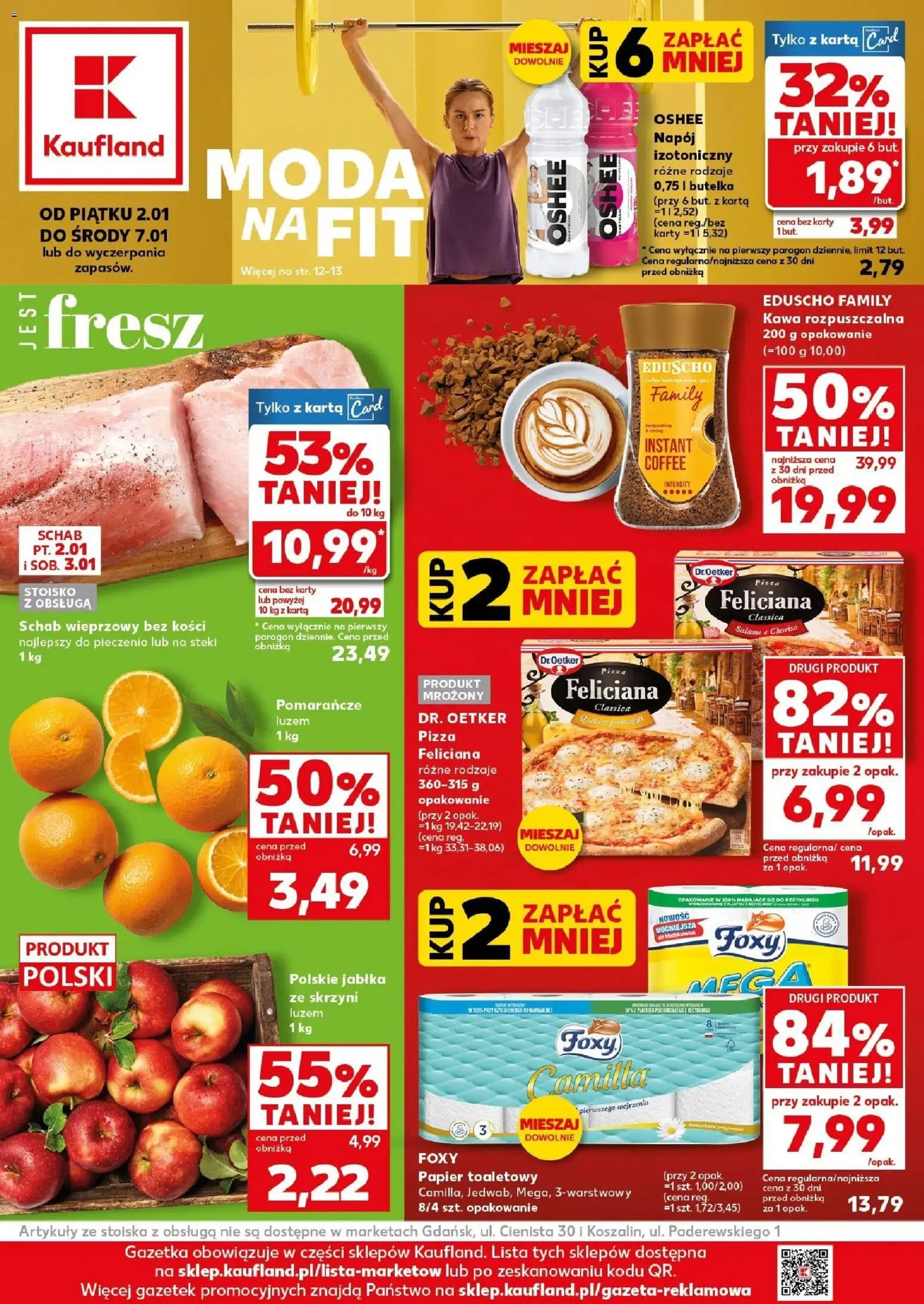 Kaufland gazetka - strona 1- ważny od 02.01.2026