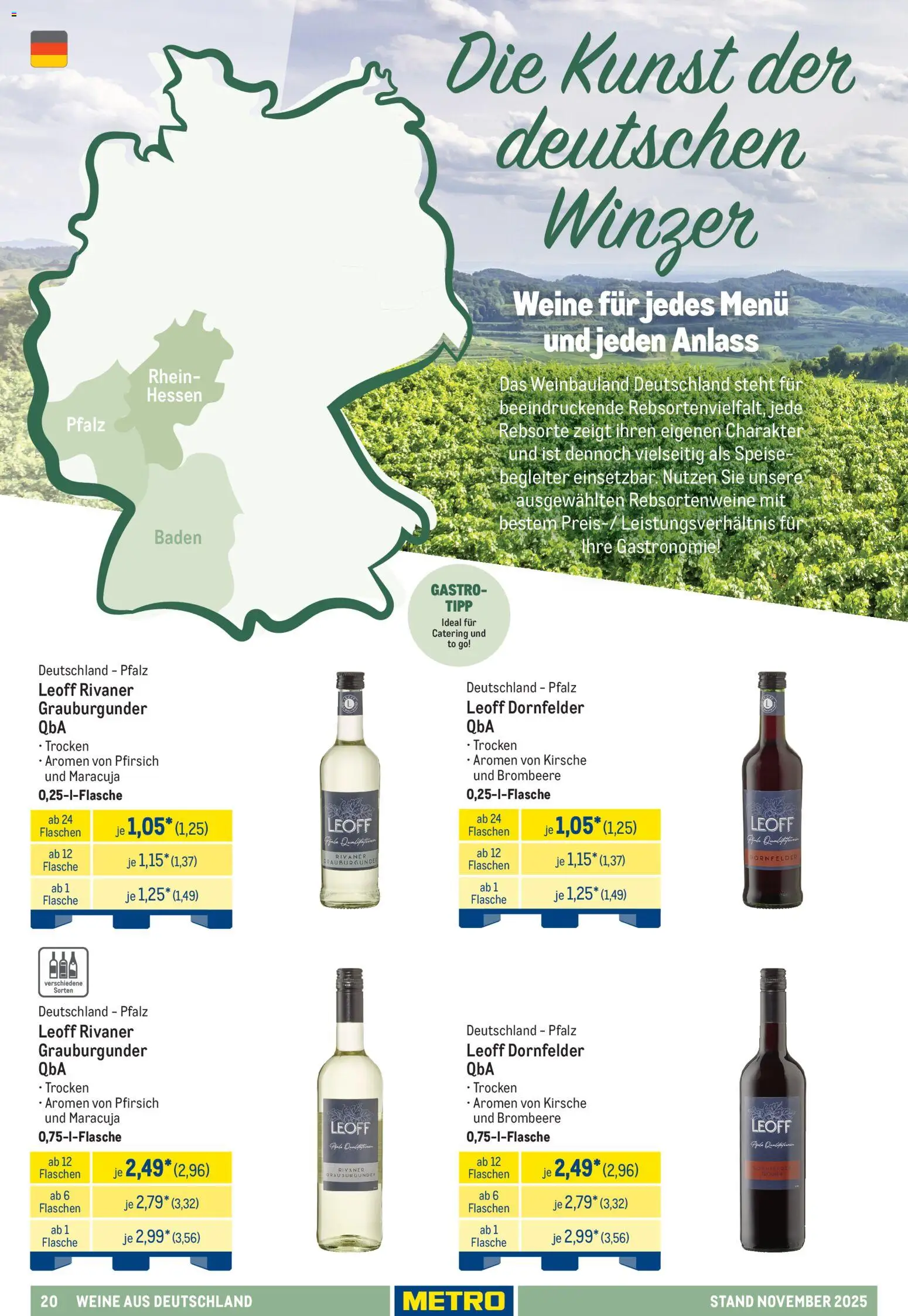 Metro - Hauswein-Katalog - Seite 20 - gültig ab 12.11.2025