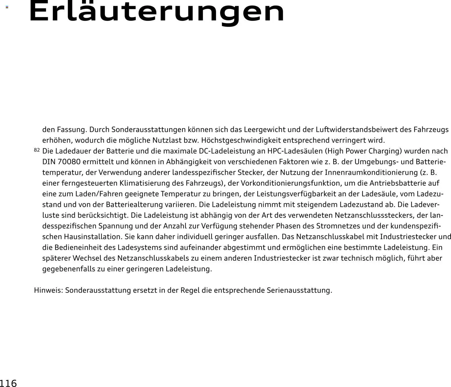 Audi e-tron GT - Seite 116 - gültig ab 28.10.2025